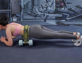 FLYBAMBOO Hip Thrust Belt for Dumbbells,Booty Belt for Hip Thrust Slip-Resistant Padding Green