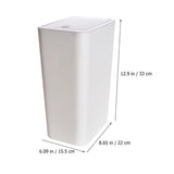 mengminshangmao Trash Can Holder Toilet Narrow Recycling Bin Garbage Kitchen Plastic Container Lid