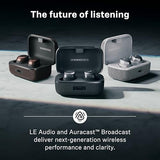 Sennheiser MOMENTUM True Wireless 4 Smart Earbuds, Bluetooth 5.4, Crystal-Clear Sound