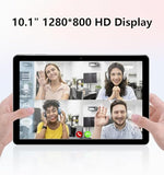 10.1 Inch Tablet, Android 15 Tablets 12GB(4+8) RAM / 64GB ROM / 1TB SD Card Expansion
