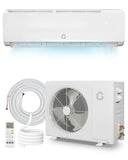 18000 BTU Mini Split Air Conditioner - 19 SEER2 Ductless Inverter AC with 208-230V, Cools Up to 1250 Sq. Ft, Built-in Heat Pump System, White
