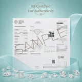 IGI Certified LAB GROWN Diamond Stud Earrings