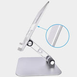 Laptop Stand Aluminum Alloy Button Type Desktop Lifting and Folding Laptop Heat Dissipation Stand