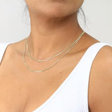 Nuragold 10K Real Yellow Gold Cuban Curb Solid Italian Link Chain Necklace