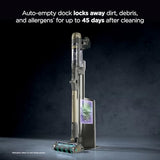 Shark PowerDetect Pet Plus Clean & Empty Cordless Stick Vacuum & Auto-Empty System, Powerful Suction, HEPA Filtration, Carpet & Hard Floor, Portable, Stick Vacuum for Pet Hair, Dark Gray, IP3253
