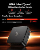 KAMRUI E3B AMD Ryzen 7 7730U Mini Gaming PC, 16GB RAM 1TB SSD Mini PC