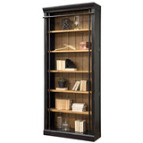 Martin Furniture Fully Assembled Aged Ebony Toulouse 6 Shelves Bookcase