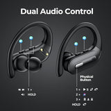 Active Noise Cancelling Ear Buds Wireless Earbuds 90 Hrs Playtime Bluetooth Headphones with Hi-Res Stereo