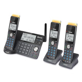 Super Long Range 3-Handset DECT 6.0 Cordless Phone for Home with Answering Machine, 2300 ft Range VTech