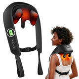 Beleduc Neck and Back Massager with Soothing Heat, FSA Eligible, Cordless Neck Shoulder Massager, Upgraded 4D Shiatsu Deep Kneading Massage for Back Shoulder