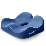 HUANUO Ergonomic Seat Cushion, Memory Foam Cooling Gel Office Chair Cushion for Hip Support