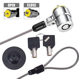 Laptop Cable Lock Hardware Security Cable Lock Anti Theft Retractable Lock for Tablet Laptop and All Other