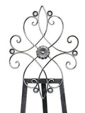 Designstyles Decorative Metal Easel Stand – Adjustable Floor Display for Art Pieces, Signs