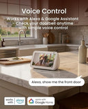 Camera Wireless Video Doorbell — Head-to-Toe View, 2K FHD Battery Doorbell with Local Storage No Monthly Fee, Package Detection, 5Ghz WiFi,