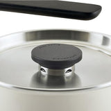 KitchenAid Teakettles Enamel-on-Steel Stovetop Whistling Teakettle, Induction Ready, Stainless steel Lid, 2 Quart - White