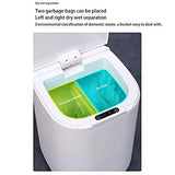 FWTCVB 16L Smart Trash Can Automatic Induction Electric Rubbish Sensor Waste Bin for Kitchen Bathroom