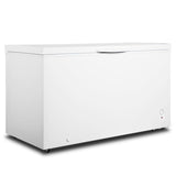 Techomey Chest Freezer 18 Cu Ft, Deep Freezer with 7 Level Adjustable Thermostat, Large Capacity Chest Freezer for Garage, Basement, Restaurants, White