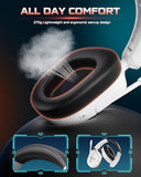 NUBWO Wireless Gaming Headset for PS5/PS4, PC, Laptop, Mac, 20ms Low-Latency, 80Hr, Zero Interference, PS5 Headset with 2.4GHz USB/Type-C, 7.1 Surround Sound, Bluetooth Gaming Headphones with Mic
