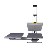 Platen Heat Press Machine with Auto Open or Clamp 110V 2000W Professional Auto Shut-Off Transfer Press Full Digital