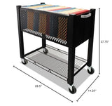 VF53000 InstaCart File Cart, 14-1/4w x 28-1/2d x 27-3/4h