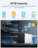 TERRAMASTER F2-425 Plus NAS 2-Bay Intel N95 4-Core CPU 8GB RAM (Diskless)