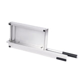 Manual Bone Meat Cutter, Stainless Steel Ribs, Manual Meat Bone Cutter Rib Slicer Heavy Duty Chicken Cutting Machine with 16 inch Knife, for Beef Goat Pig Fish Butcher