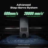 Creality K2 Combo 3D Printer, Multicolor Printing with CFS, High-Speed 600mm/s, Smart Auto Leveling, Quiet Printing