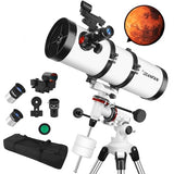 Dianfan 150EQ Professional Astronomy Telescope for Adults High Powered