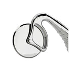 Pizza Cutter Wheel by Midnight Slice - Stainless Steel Food Slicer for Pizzas and more with Ergonomic Handle and Sharp Cutting Surface for Clean Cuts