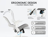 TRALT Ergonomic Office Chair - Comfy Desk Chair with Back Support