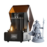 HeyGears Reflex RS Resin 3D Printer, High Contrast Ratio of 566:1, Delivering ±2μm High Precision and 4.5s/Layer High Speed Printing