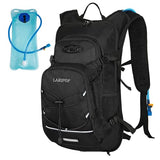 LARIPOP 18L Hydration Backpack with 2L BPA-Free Leak-Proof Water Bladder, Lightweight Breathable Reflective Daypack for Hiking Cycling MTB Trail Running Camping Men Women