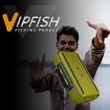 Vipfish Fishing Accessories Kit, 264/423PCS Fishing Tackle Box with Hooks, Weights, Sinkers for Bass Trout, Gifts for Men,Kids