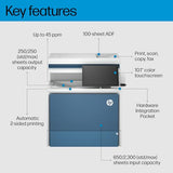 HP Color LaserJet Enterprise MFP 5800zf Printer, Print, Scan, Copy