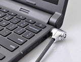 CODi Key Cable Lock, Black (A02001) - Integrated Security Solution for Laptops