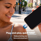 pickbusters Bug Bite Itch Relief Tool, Heat Pen for Mosquito Bites, Battery-Free After-Bite Care Device Powered by USB-C Power Banks, Smartphones and Tablets, Portable for Camping, Travel and Home