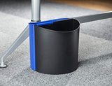 Deskside Small Trash Can Recycling Bin Combo, 3 Gallon, For Kitchen, Office, Indoor Use