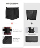 FeelinGirl Waist Trainer Belt for Women Man Waist Trimmer Ab Belt Tummy Control with Triple Wrap Hourglass Body Shaper Black
