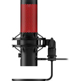 QuadCast 2 – USB Microphone for Gaming, Streaming and Podcasting, with On-Board Controls, LED Lighting, Removable Shock Mount, PC, Mac, PS5, PS4, USB-C - Black HyperX