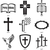 Kingdom Eclipse Acrylic Lectern, Portable Acrylic Pulpits for Churches