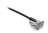 Kensington T-Bar Standard Keyed Lock Slot for Laptops, Durable 6’ Carbon Steel Cable Computer Lock, K65035AM