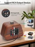 Bluetooth 5.0 and RCA Input pc Speakers for Desktop, Laptops, Phonograph, Phones, Tablets