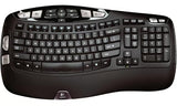 Logitech Wireless Ergonomic Wave Keyboard K350 with Palm Rest