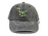 GDIQ Dinosaur Baseball Hat for Kid, Velociraptor Dino Gifts for Boys Girls