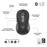 Logitech Signature Slim MK955 for Business Wireless Keyboard and Mouse Combo, Quiet Typing, Secure Receiver, Bluetooth, Globally Certified, Windows/Mac/Chrome/Linux - Graphite