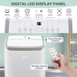 14000 BTU Portable Air Conditioners with Heater, Remote Control, Free Stand Smart Cooling AC Unit with Heating, Dehumidifier