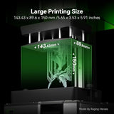 ELEGOO Mars 5 Resin 3D Printer with 4K Mono LCD,Automatic Leveling, Desktop 3D Printer