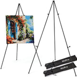 Easel Stand for Sign, 8 Pack 63" Metal Portable Adjustable Collapsible Easels for Display
