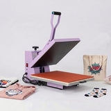 Professional 16x24 Inch Heat Press Machine, 2000W High Power Manual T-Shirt Press with Slide-Out Drawer