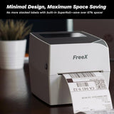 WiFiMAX Thermal Printer | Wireless Wi-Fi AirPrint 4x6 Shipping Labels Printer | Compatible with iPhone iOS, MacOS